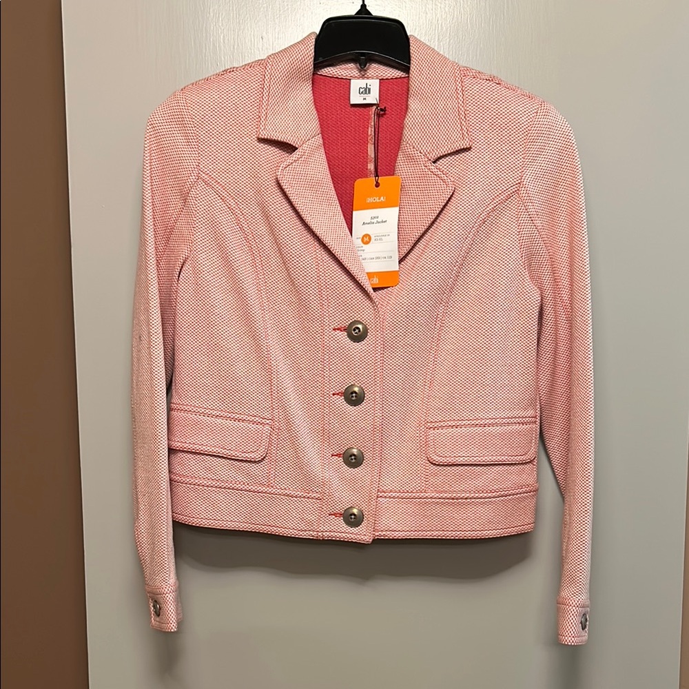 Chico's Pink Tailored Blazer